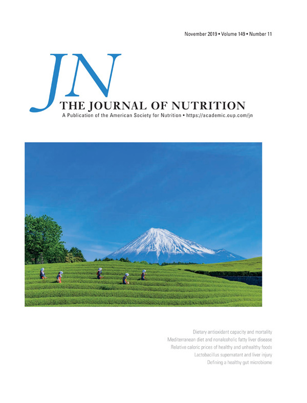 Cover - November 2019 Journal of Nutrition